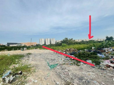 รูป ขายที่ดินราคาพิเศษ แปลงสวย 1-3-59 ไร่ ซ.เฉลิมพระเกียรติ 28 แยก 14 ประเวศ - รูปที่ 2/9