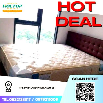 คอนโดให้เช่า : #Z3607💥 121268 🔥ให้เช่าคอนโด The Parkland Phetkasem 56 