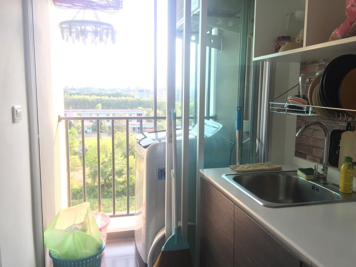 รูป ขายคอนโด ดีคอนโด กาญจนวนิช หาดใหญ่ | 29.8 ตร.ม. | ชั้น 7 | ห้องมุม - รูปที่ 6/6