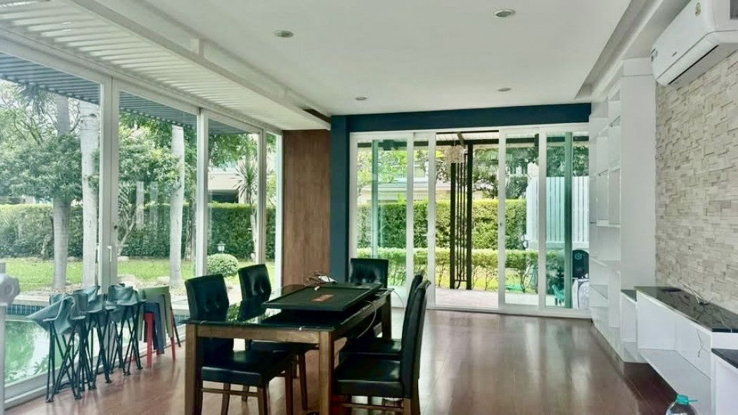 รูป ให้ เช่าบ้านหรู Perfect Masterpiece พระราม 9 ที่ดิน 200 ตร.ว. • พื้นที่ใช้สอย 600 ตร.ม. • มีสระว่ายน้ำส่วนตัว • Fully Furnished - รูปที่ 4/7