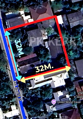 ที่ดิน เขตพระโขนง : 076AGNT ที่ดิน สุขุมวิท101 เนื้อที่ 302 ตร.ว. ซ.ปุณณวิถี31 5 นาทีถึง BTS ปุณณวิถี 