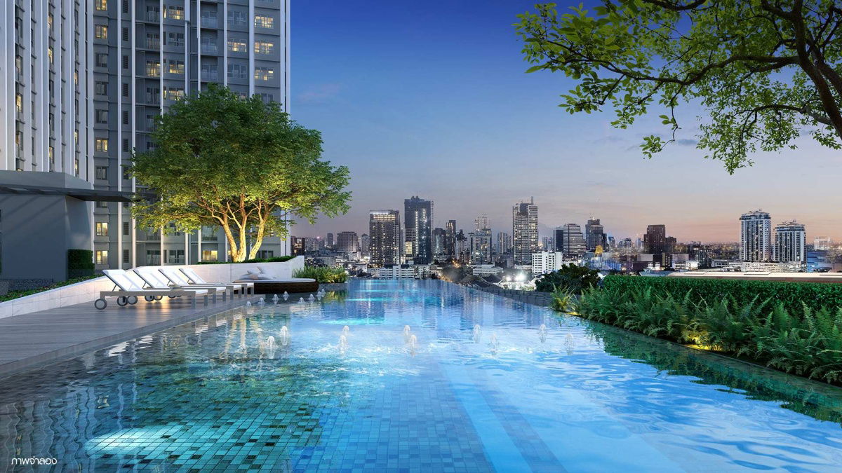 รูป ✨ขายคอนโด The Key MRT Phetkasem 48 (เดอะ คีย์ เอ็มอาร์ที เพชรเกษม 48) Type 2 Bed 📌ติดรถไฟฟ้า MRT เพชรเกษม 48 เชื่อมต่อ BTS บางหว้า เดินทาง - รูปที่ 10/15