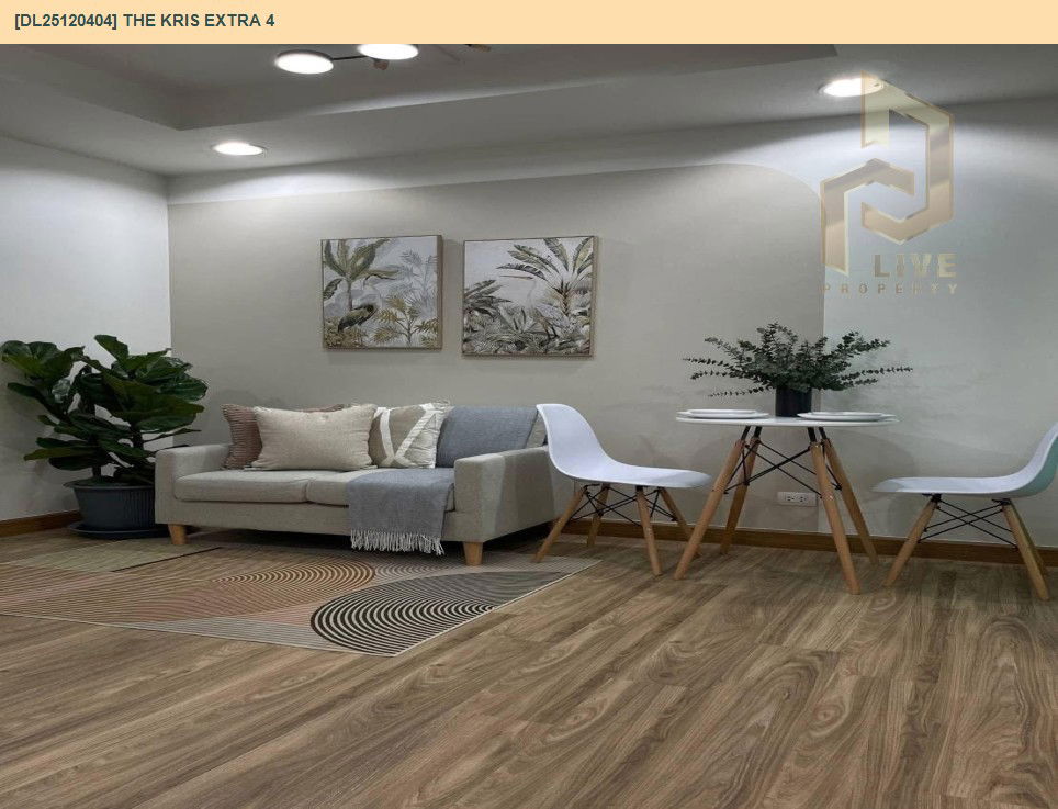 รูป DL25120404 ให้เช่าคอนโด เดอะคริส เอ็กซ์ตร้า 4 (The Kris Extra 4) ใกล้ MRT สุทธิสาร พร้อมเข้าอยู่ โทรด่วน 0614453194 LineID @162cjixi - รูปที่ 11/12