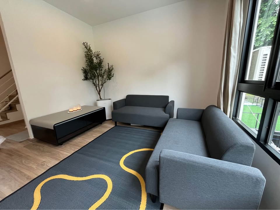 picture [For Rent] 3-Storey Townhome – Brand New, Fully Furnished 🐶Pet Friendly🐱 at Patio Srinakarin–Rama 9 | Golf Course View - 2/15