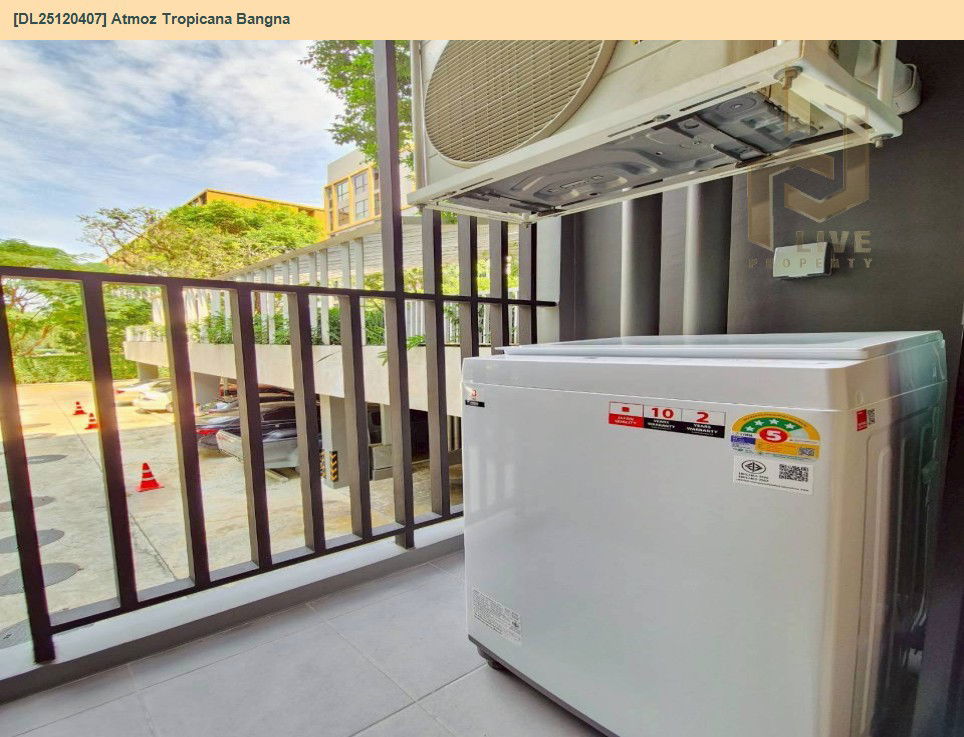 picture DL25120407 Condo for rent, Atmoz Tropicana Bangna near -, ready to move in, call urgently 0638692663 LineID @534wlwof - 10/18