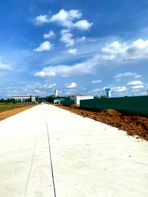 ที่ดิน นิคมอุตสาหกรรมเอเซียสุวรรณภูมิ : ขายที่ดิน ผังสีม่วงเข้ม 12-2-49 ไร่ ราคาดี บางนาตราด กม.35 ขาออก ต.นิยมยาตรา