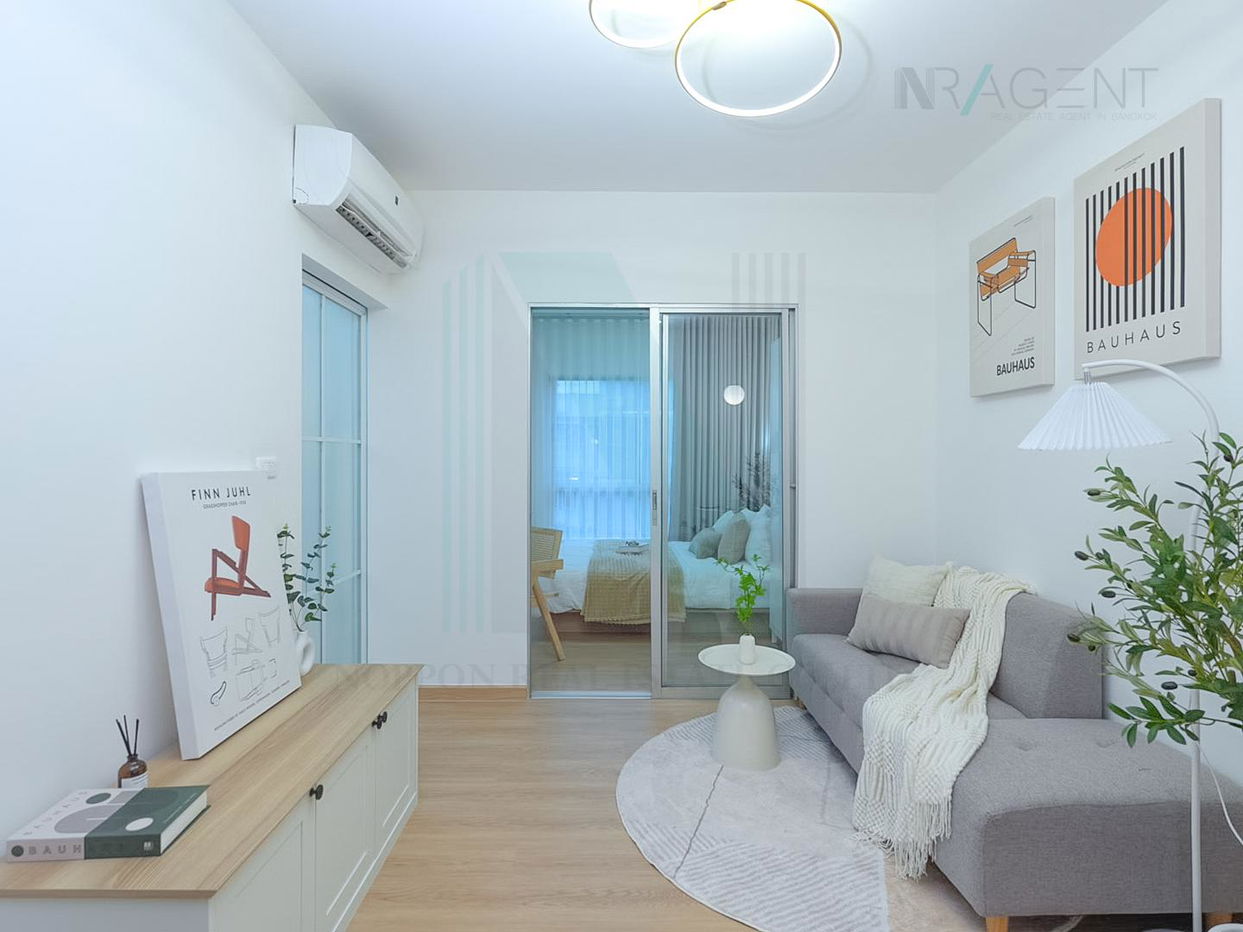 picture For Rent Condo THE KITH SUKHUMVIT 113 Building A, Floor 3,1 bed room, Room size 28 sqm - 6/8