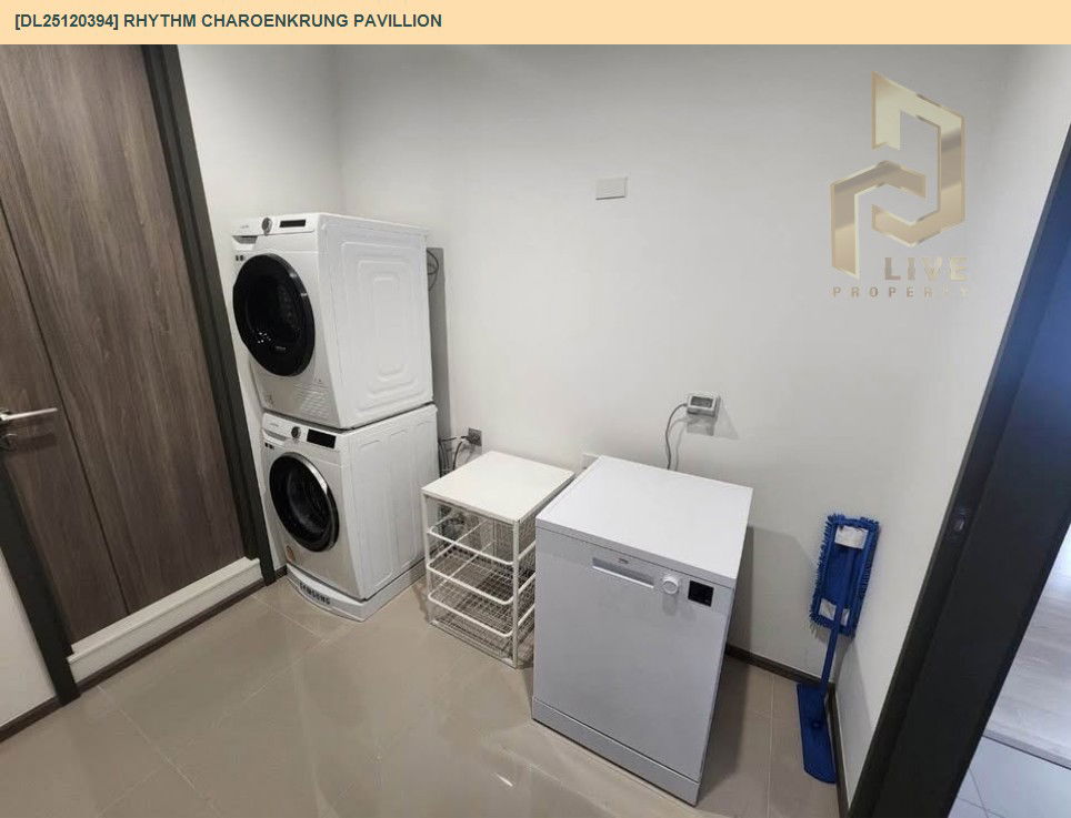 picture DL25120394 Condo for rent, RHYTHM CHAROENKRUNG PAVILLION near BTS สะพานตากสิน, ready to move in, call urgently 0638692663 LineID @897iyzll - 9/15