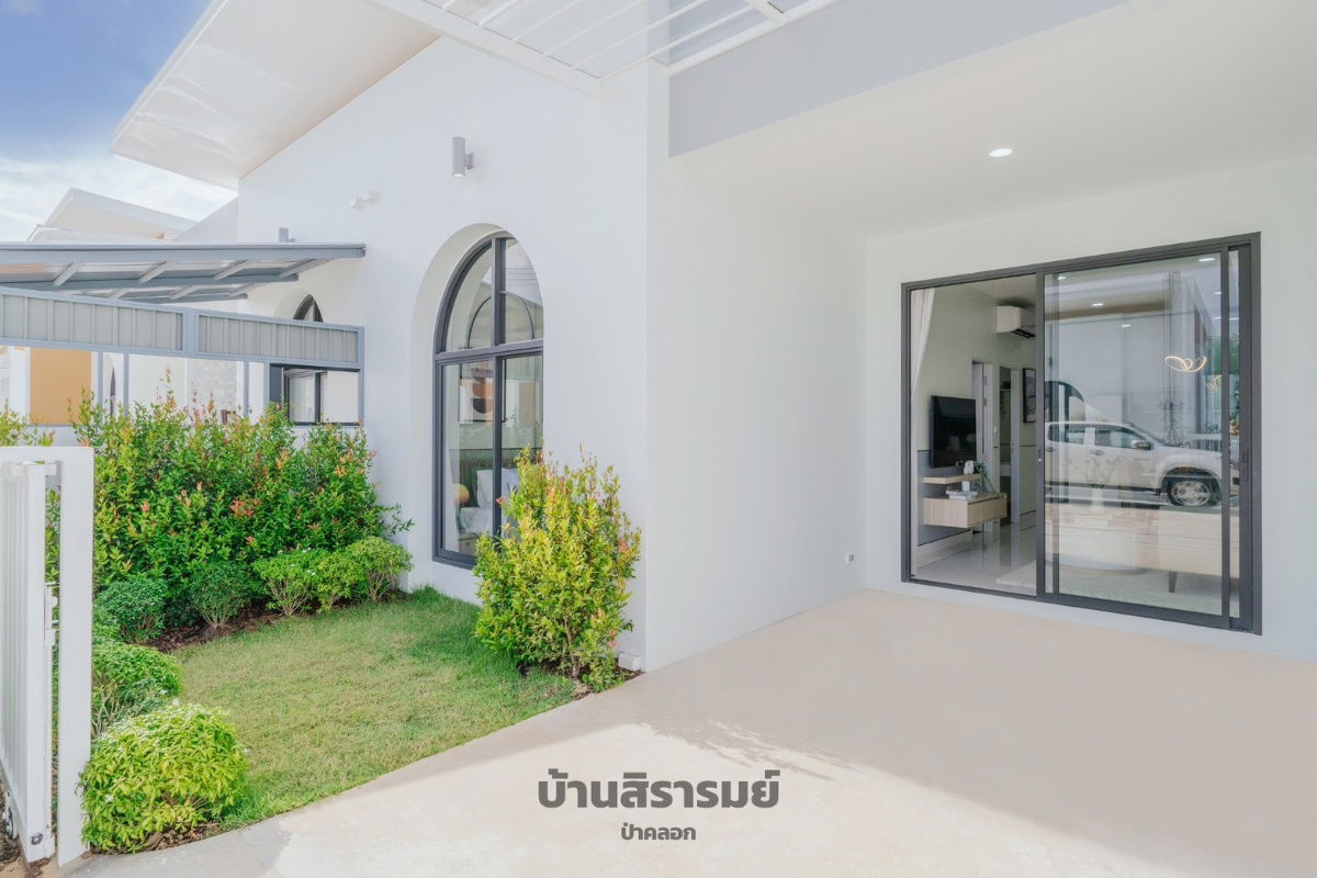 รูป ทาวน์เฮ้าส์ชั้นเดียว | 2 ห้องนอน 2 ห้องน้ำ 1 ที่จอดรถ เริ่มต้น 23.60 ตร.วา 95 ตร.ม. - รูปที่ 2/18