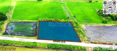 ที่ดิน พุทธมณฑล นครปฐม : ขายที่สวย 360 วา ในราคาต่ำกว่าตลาด ย่านคลองโยง อนาคตไกล ใกล้มอเตอร์เวย์ตัดใหม่ บางใหญ่-กาญจนบุรี - KK3797S