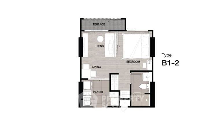 picture 1-BR Condo at Niche Mono Sukhumvit-Bearing near BTS Bearing (ID 2476256) - 3/17