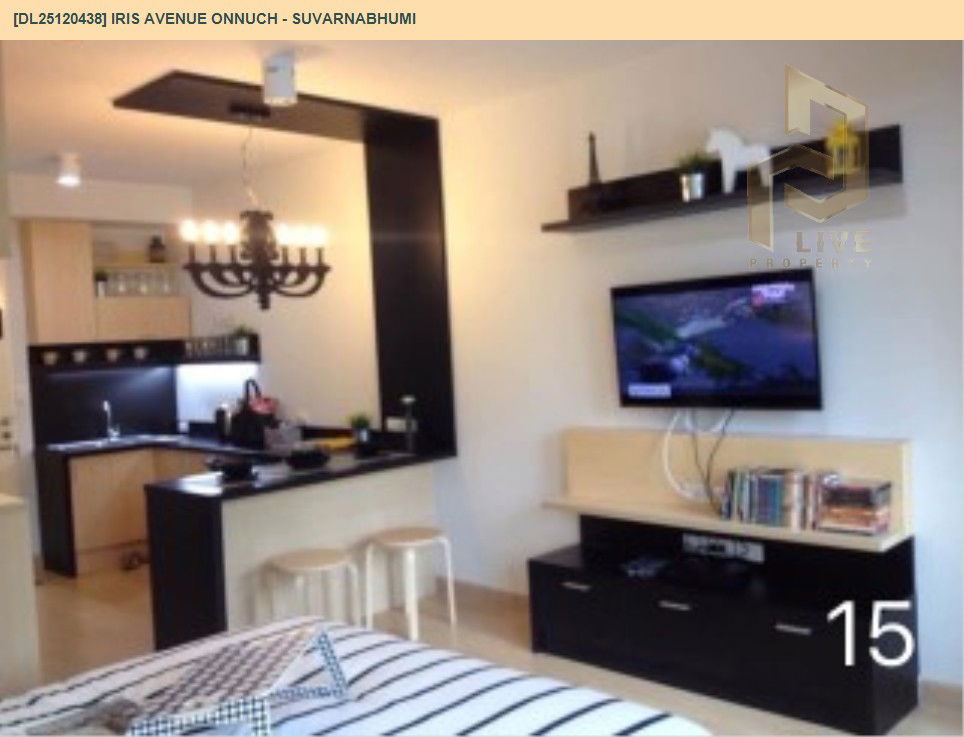 รูป DL25120438 ให้เช่าคอนโด ไอริส แอเวนิว อ่อนนุช - สุวรรณภูมิ (IRIS Avenue Onnuch - Suvarnabhumi) ใกล้ - พร้อมเข้าอยู่ โทรด่วน 0614453194 LineID @162cjixi - รูปที่ 4/12