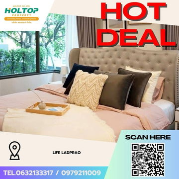 #Z3629💥 131268 🔥ให้เช่าคอนโด Life Ladprao