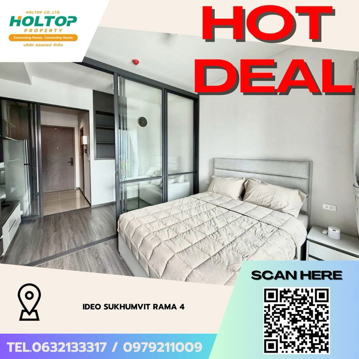 รูป #Z3627💥 131268 🔥ให้เช่าคอนโด IdeO SUKHUMVIT RAMA 4 - รูปที่ 1/10