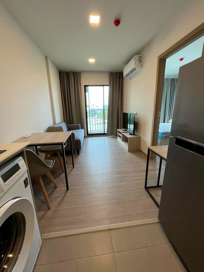 รูป ให้เช่าห้องใหม่เอี่ยม🔥DCondo Sense บางแสน ใกล้ม.บูรพา เฟอร์ครบ เครื่องใช้ไฟฟ้าจัดเต็ม คุ้มค่าเกินราคา เพียง12,000/เดือน📱062-9452428🆔LINE:@wsrcondo - รูปที่ 8/10