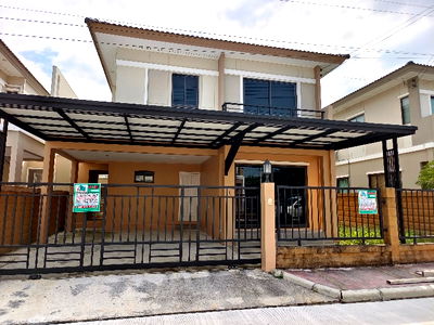 ขายบ้านเดี่ยว : ขายถูก✅💥บ้านแฝด อารมณ์บ้านเดี่ยว 36 ตร.ว ภัสสร ไพรด์ ปิ่นเกล้า วงแหวน