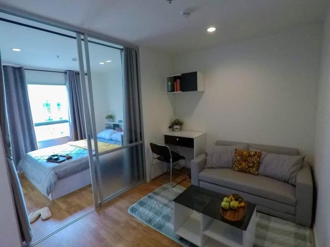 1-bed condo for rent, 27 sqm, Lumpini Park Nawamin - Si Burapha