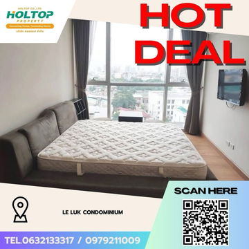 #Z3626💥 131268 🔥ให้เช่าคอนโด Le luk Condominium