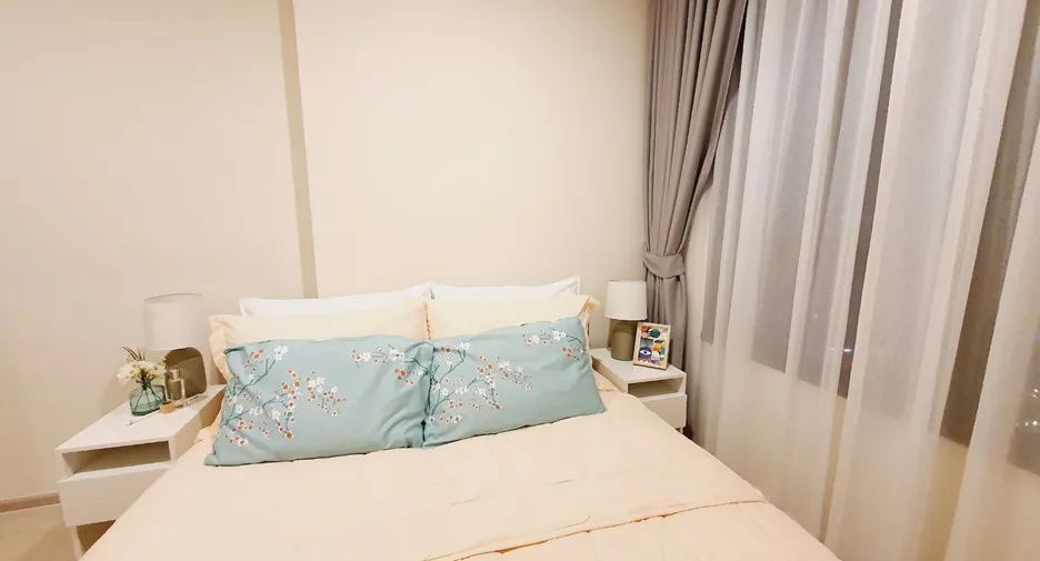 picture Selling two one-bed adjoining rooms. Nue Noble Chaengwattana, only 4.2 million, down payment just a little over 200,000. - 1/18