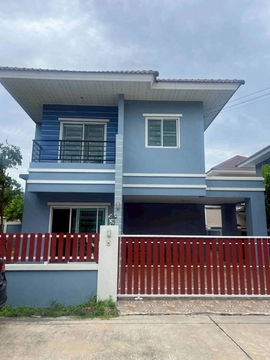 ให้เช่าบ้านเดี่ยวหลังริม ม.มณีรินทร์วิลเลจ หนองมน ชลบุรี