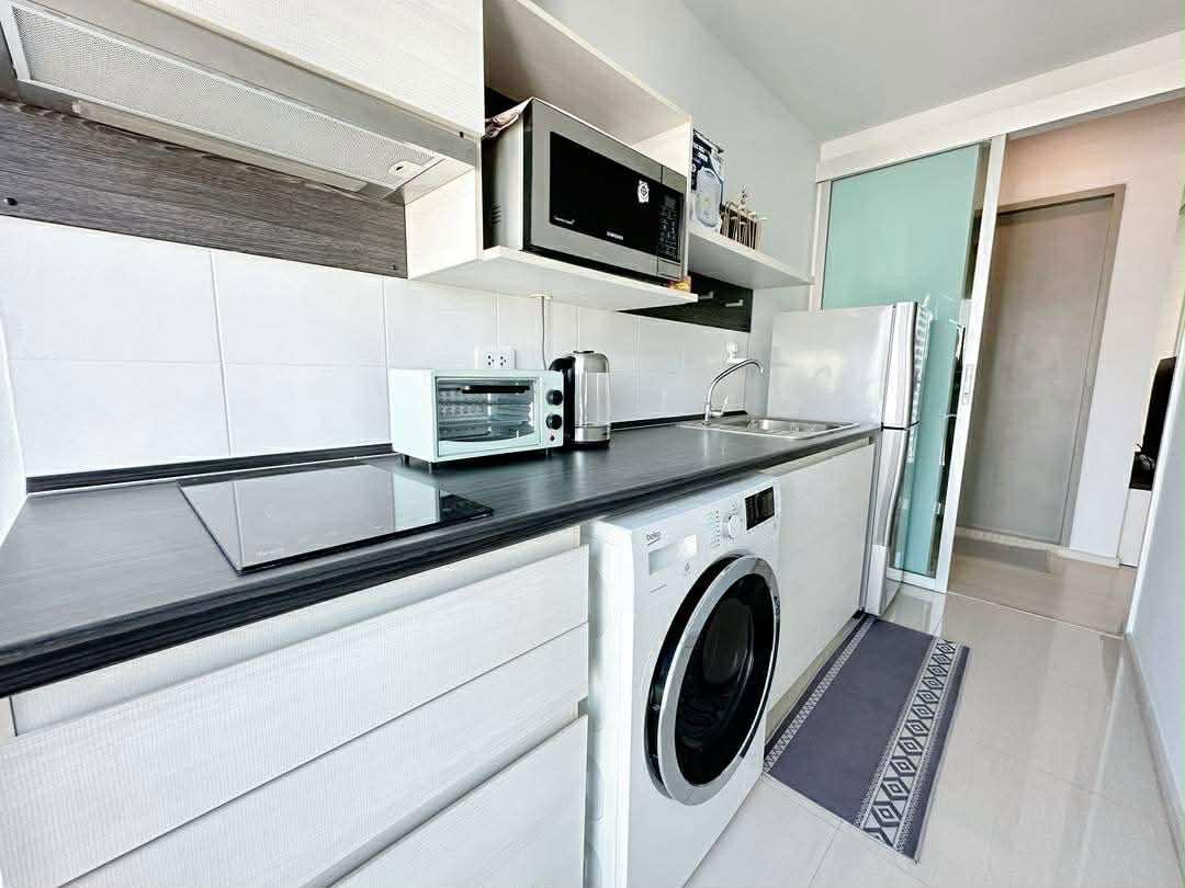 รูป ให้เช่า Life Ratchadapisek Condo 1 ห้องนอน 39 ตรม 16,000 บาท ราคาถูก ห้องใหม่ - รูปที่ 7/8