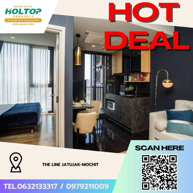 รูป #Z3638💥 131268 🔥ให้เช่าคอนโด THE LINE Jatujak-Mochit - รูปที่ 1/5