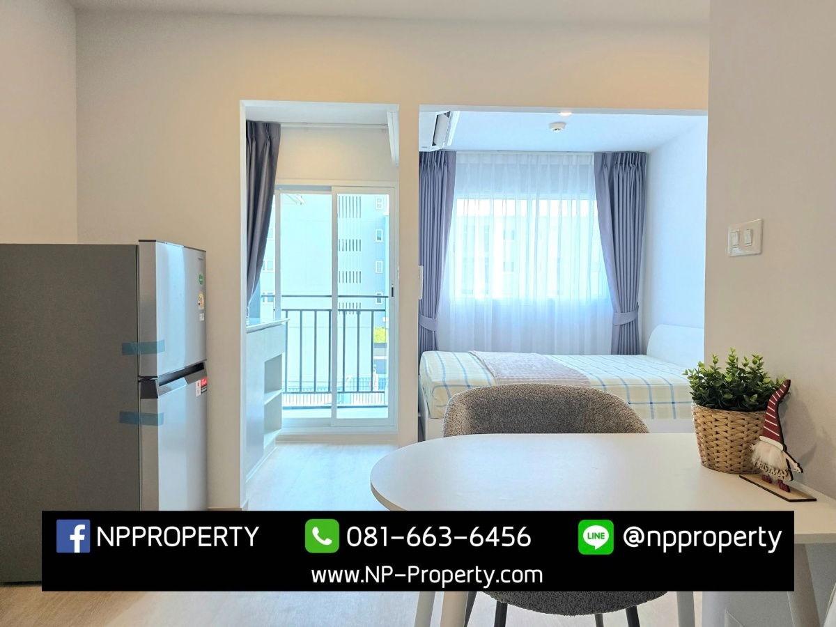 รูป 🏢 คอนโดเอิร์นอมตะนคร 💸 เช่าเพียง 6,500 บาท/เดือน ตึกA1 ใกล้ทางออก - รูปที่ 5/16