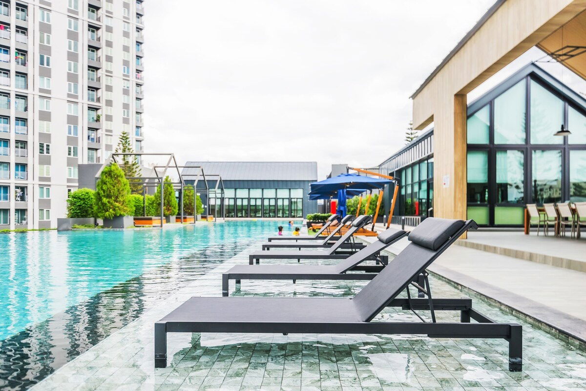 รูป คอนโดพร้อมอยู่ ใจกลางรัชดา – ห้วยขวาง สุขสบายใจเหมือนอยู่บ้าน - รูปที่ 13/30