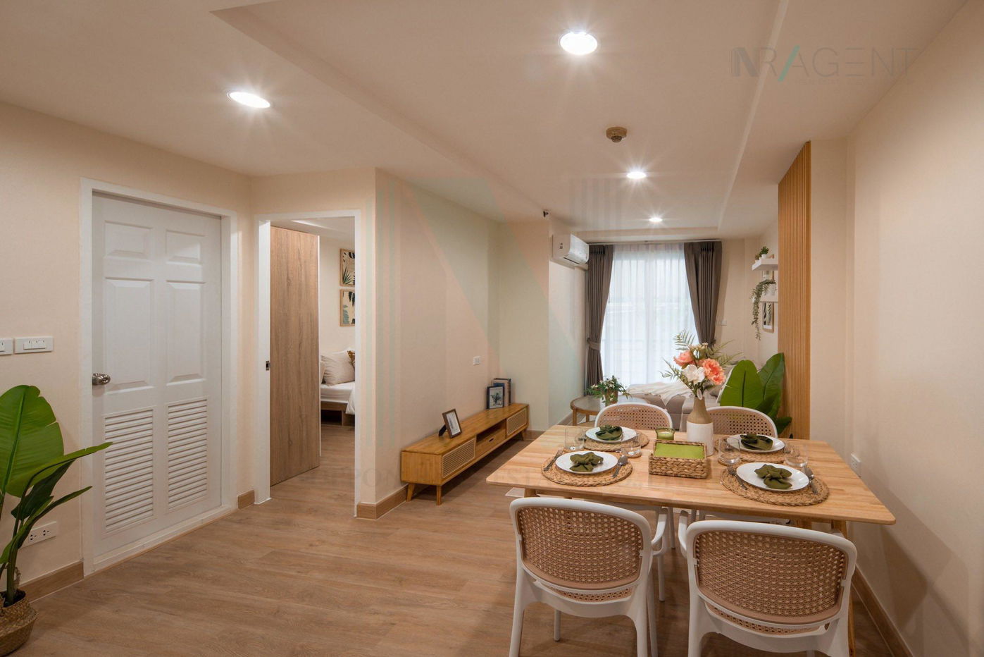 รูป 🚩 ขายคอนโด รีสอร์ทต้า เย็นอากาศ อาคาร B ชั้น 1 1 ห้องนอน ขนาด 39 ตรม ใกล้ เทสโก้ โลตัส - รูปที่ 1/8