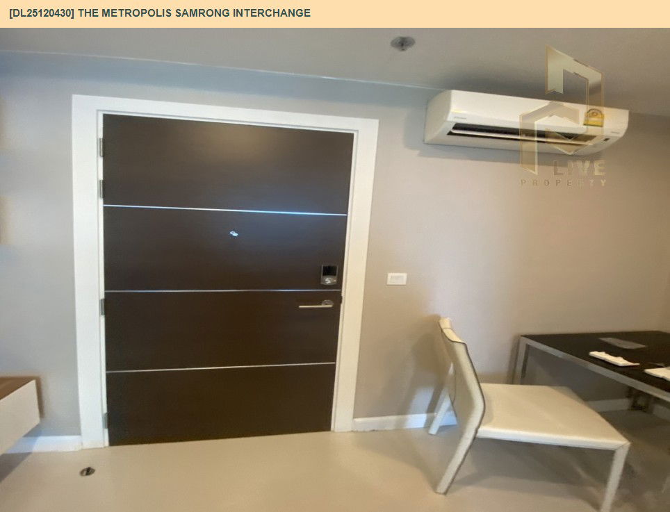 รูป DL25120430 ให้เช่าคอนโด เดอะ เมโทรโพลิส สำโรง อินเตอร์เชนจ์ (The Metropolis Samrong Interchange) ใกล้ BTS สำโรง พร้อมเข้าอยู่ โทรด่วน 0800343450 LineID @655ebbvc - รูปที่ 10/11