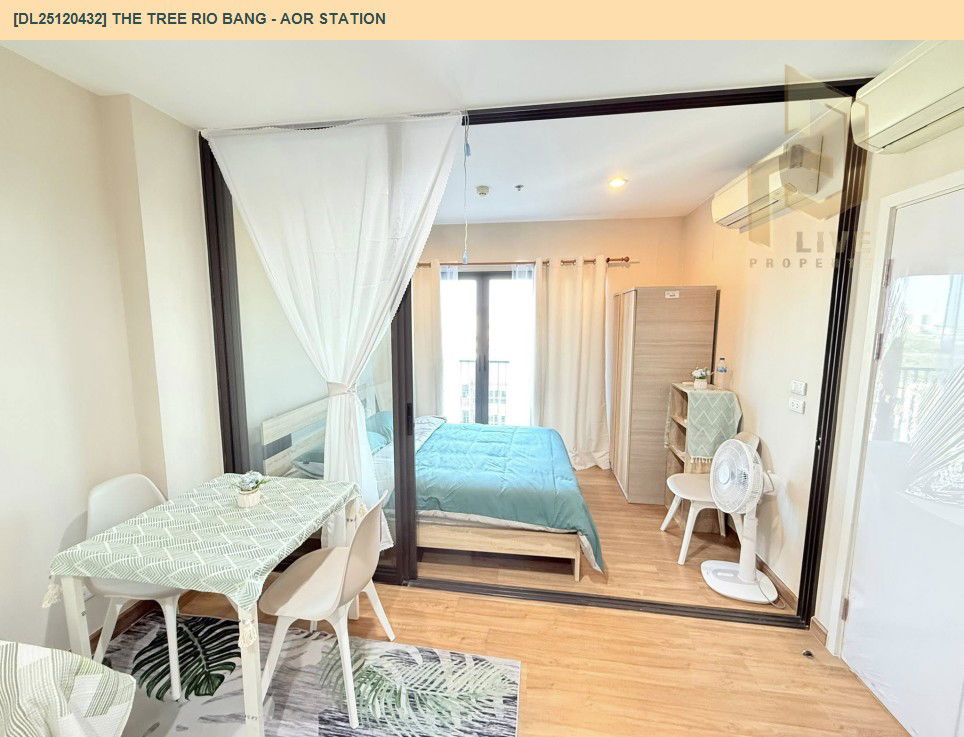picture DL25120432 Condo for rent, The Tree RIO Bang - Aor Station near MRT บางอ้อ, ready to move in, call urgently 0638692663 LineID @897iyzll - 5/14