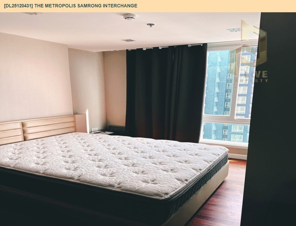 รูป DL25120431 ขายคอนโด เดอะ เมโทรโพลิส สำโรง อินเตอร์เชนจ์ (The Metropolis Samrong Interchange) ใกล้ BTS สำโรง พร้อมเข้าอยู่ โทรด่วน 0638692663 LineID @897iyzll - รูปที่ 2/11