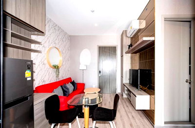 เช่าคอนโด BTS อ่อนนุช : KnightsBridge อ่อนนุช. 1นอน 32ตรม. ว่างพร้อมอยู่ Line id: @pfagent