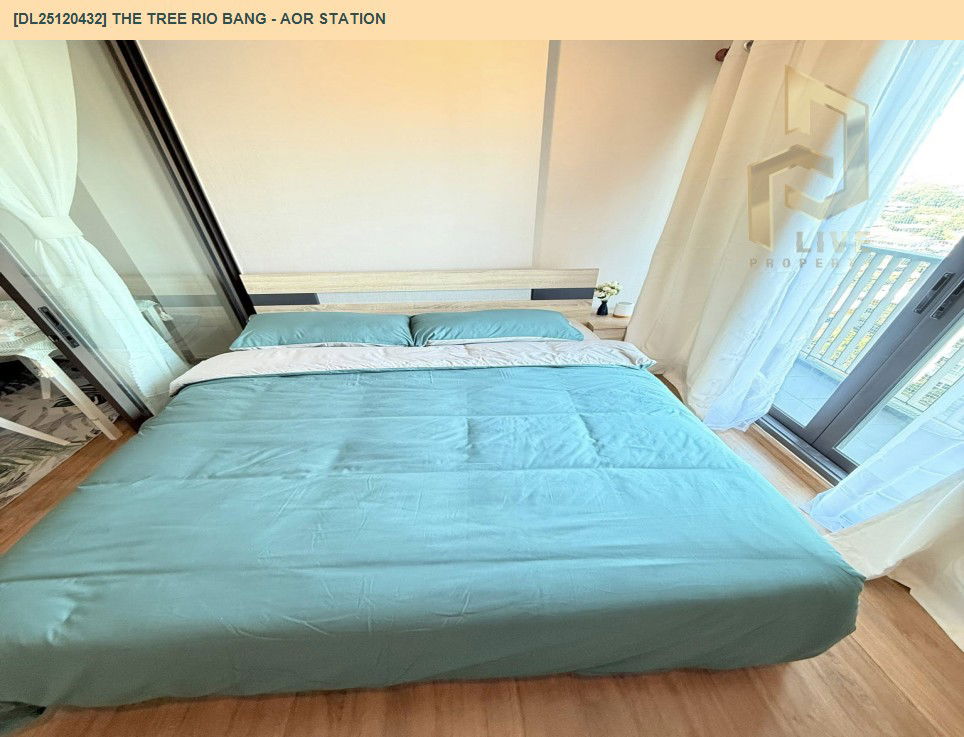 picture DL25120432 Condo for rent, The Tree RIO Bang - Aor Station near MRT บางอ้อ, ready to move in, call urgently 0638692663 LineID @897iyzll - 4/14