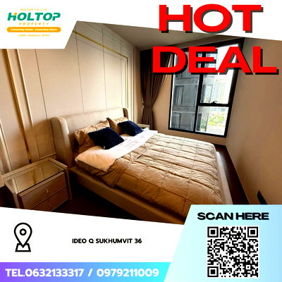 Condos for rent : #Z3649💥 141268 🔥 Condo for Rent: Ideo Q Sukhumvit 36