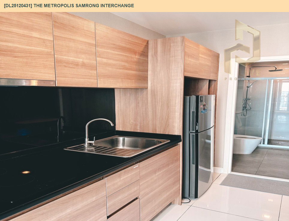 รูป DL25120431 ขายคอนโด เดอะ เมโทรโพลิส สำโรง อินเตอร์เชนจ์ (The Metropolis Samrong Interchange) ใกล้ BTS สำโรง พร้อมเข้าอยู่ โทรด่วน 0638692663 LineID @897iyzll - รูปที่ 5/11
