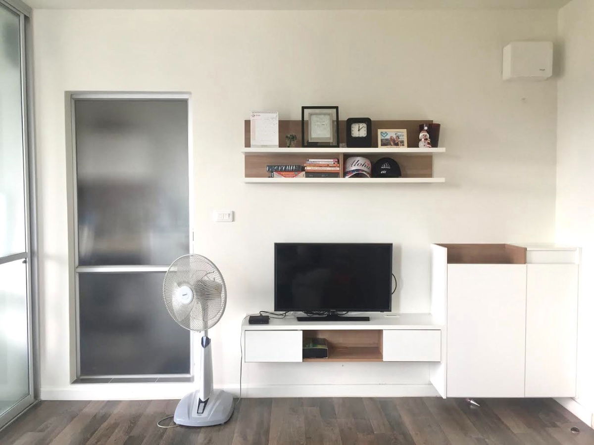 รูป ให้เช่า ดีคอนโด กาญจนวนิช ตึก A ชั้น 7 วิวสวน ห้องมุม พร้อมอยู่ เครื่องใช้ไฟฟ้าครบ เช่า 7,200 บาท - รูปที่ 2/13