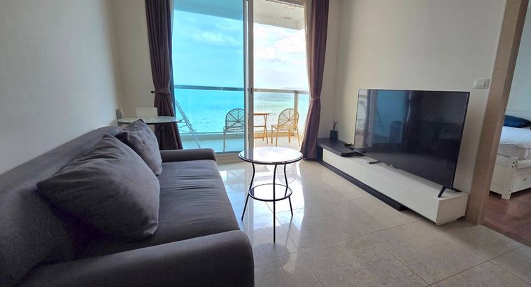 🐶 ⛵ Palm ⛵ Sea view / 14F / Corner / 2bedrooms >> THB40,000/month彡