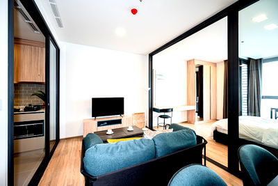 Condos for rent : Condo for rent, XT Phaya Thai, 1-bedroom unit, 16th floor, 42 sq m, 1 bedroom, 1 bathroom.