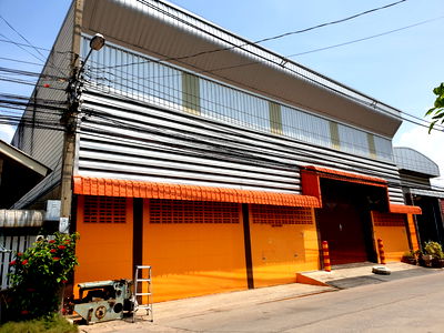 เช่าโรงงาน เขตบางขุนเทียน : ให้เช่าโกดัง บางกระดี่ พระราม 2 ขนาด 430 ตร.ม. พร้อมออฟฟิศ ใกล้ทางด่วนวงแหวนรอบนอก