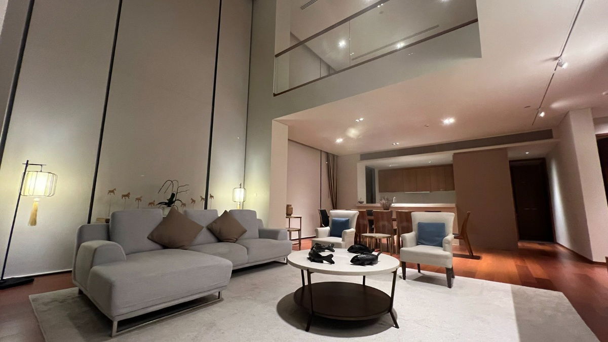 รูป 🟠ให้เช่าคอนโด - ดูเพล็กซ์ 3 ห้องนอน 328 ตร.ม. ที่ The Sukhothai Residences - รูปที่ 6/11