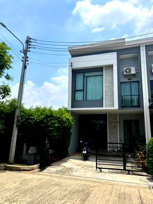 โฮมออฟฟิศ ม.กรุงเทพ ศูนย์รังสิต : 081AGNT🏡 ขายบ้านหลังมุม Grande Pleno พหลโยธิน–รังสิต 