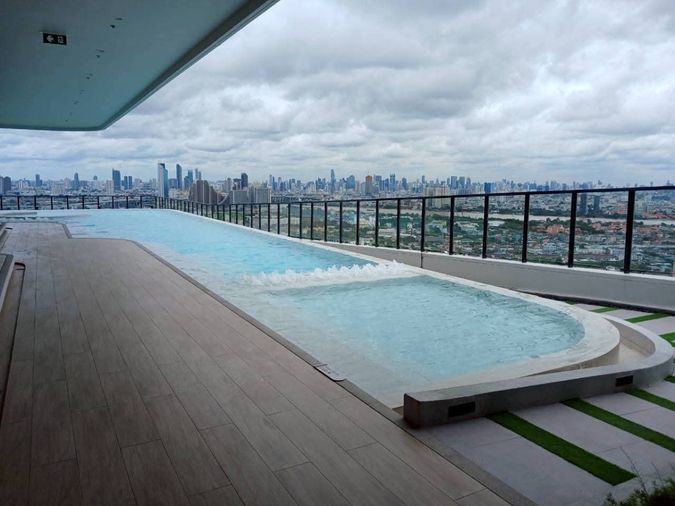 Xim Rama3 ปีใหม่ห้องใหม่  วิวเเม่น้ำ ส่วนกลางเริศ เครื่องใช้ไฟฟ้าครบ เฟอร์นิเจอร์  ใหม่ทั้งหมด