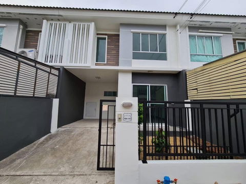 code : E243 ให้เช่าทาวน์โฮม พฤกษาวิลล์ 72 นครอินทร์ – พระเงิน (Pruksa Ville 72 Nakhon In – Phra Ngoen) | ทำเลดี ซอยบางม่วง–บางคูลัด 10 เดินทางสะดวก