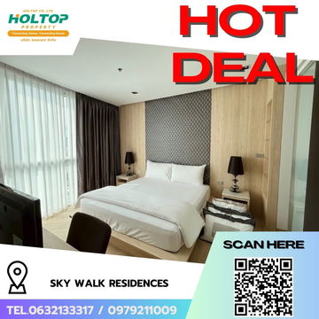 #R8217 🎉 151268 ให้เช่าคอนโด Sky Walk Residences