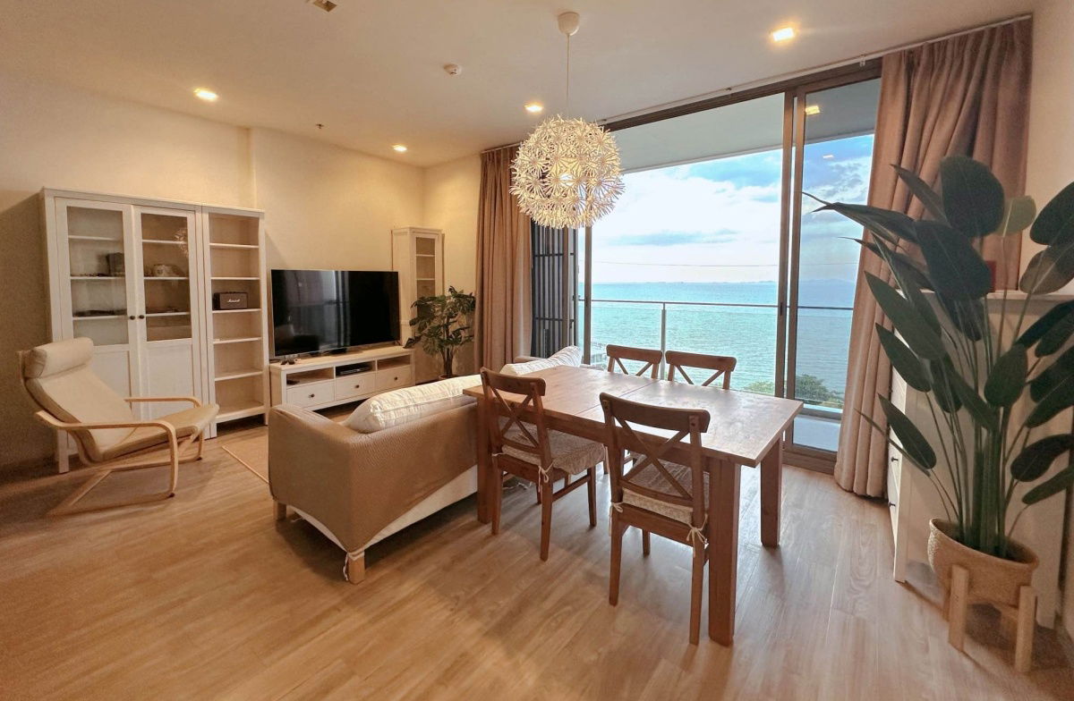 รูป KT0035📲LineID @556ryccg🧔FQ🏖️2ห้องนอน 73ตรม ชั้น9🌊วิวทะเล พร้อมเฟอร์นิเจอร์ Baan Plai Haad Pattaya | บ้านปลายหาด พัทยาเหนือ - รูปที่ 1/15