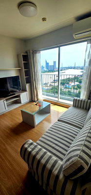 คอนโดให้เช่า : 🔴ว่าง🔴 2 ห้องนอน ห้องสวย สภาพดี 🌷🌷เฟอร์+เครื่องใช้ไฟฟ้าครบ✅️✅️ พร้อมเข้าอยู่ได้เลย ☎️สนใจติดต่อ 085-235-1309 ยุ้ย💐