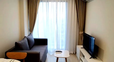 Condos for sale The Government Complex Changwattana  : Urgent sale, adjoining one-bed 30 sq.m. room 28th fl. fully furnished.