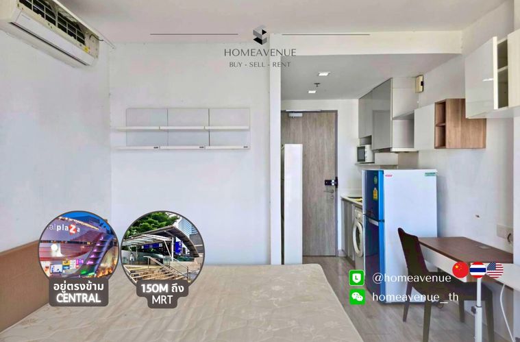 🏠ห้องไฮไลต์เสัปดาห์นี้ 🌟 ราคาดีสุดในตลาดเลย! 🔥 1-Bed (Studio) 23 ตร.ม.‼️ราคาดีกว่าตลาด!🚇ใกล้ MRT💥เข้าอยู่ได้เลย📲Line: @homeavenue⭐HA-4985
