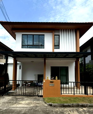 เช่าบ้านแฝด เขตคลองสามวา : #ให้เช่าบ้าน หมู่บ้านพร้อมพัฒน์ไพร์ม ถ.เลียบคลองสอง รามอินทรา By ​แสนสิริ​ มี 3 ห้องนอน​ 2 ห้องน้ำ แอร์​4ตัว​ จอดรถ2คัน